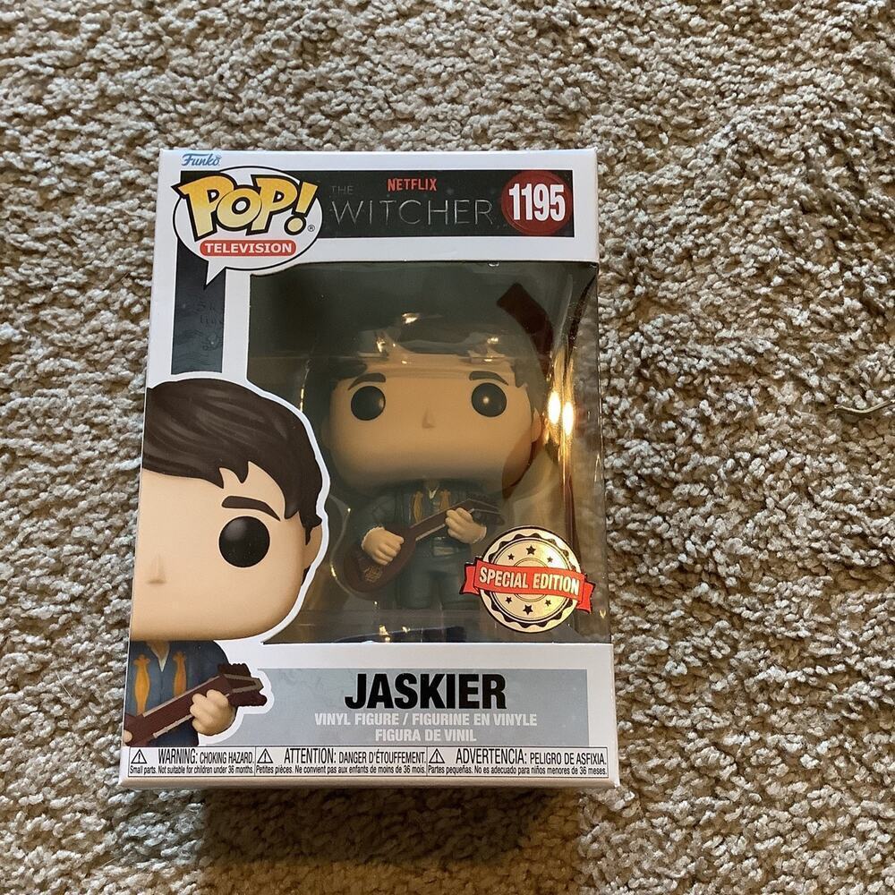 Funko POP! Netflix The Witcher‎ #1195 JASKIER Special Edition
